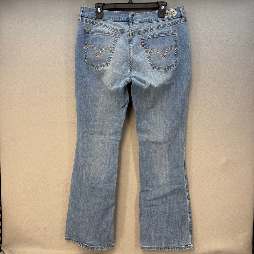 Levi's 515 Jeans Women's 12M 31x32 Light Blue Boot Cut Western Normcore - Picture 2 of 15